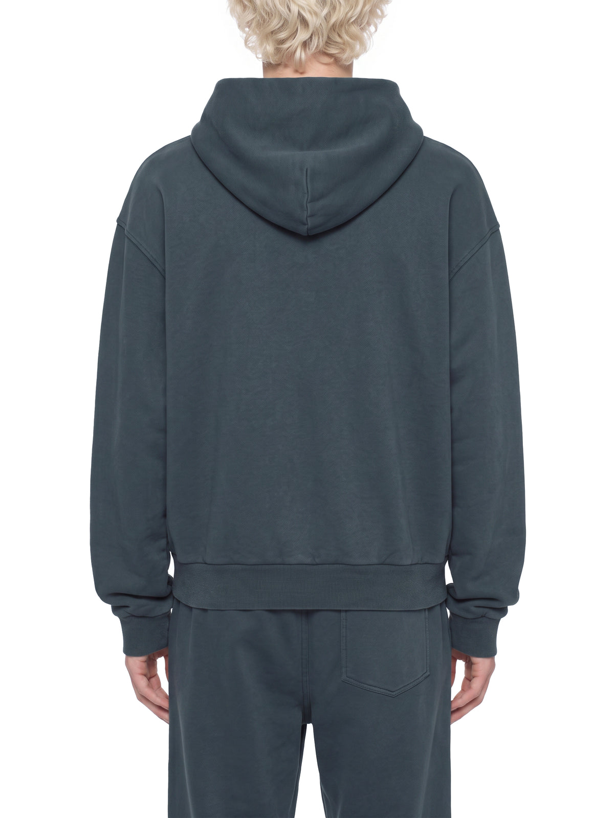 Unisex Mineral Wash Boxy Full Zip Hoodie