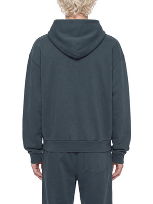 Unisex Mineral Wash Boxy Full Zip Hoodie
