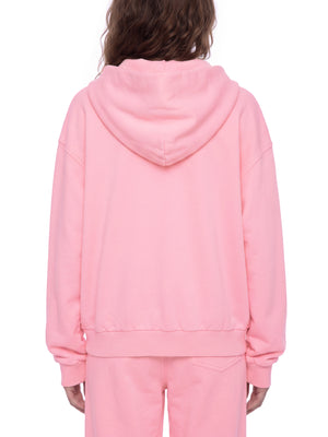 Unisex Mineral Wash Boxy Full Zip Hoodie