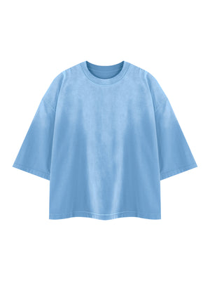 Unisex Vintage Wash Sunfade Boxy T-Shirt