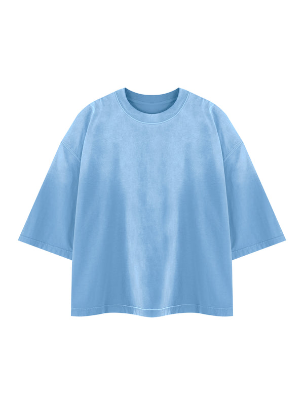 Unisex Vintage Wash Sunfade Boxy T-Shirt