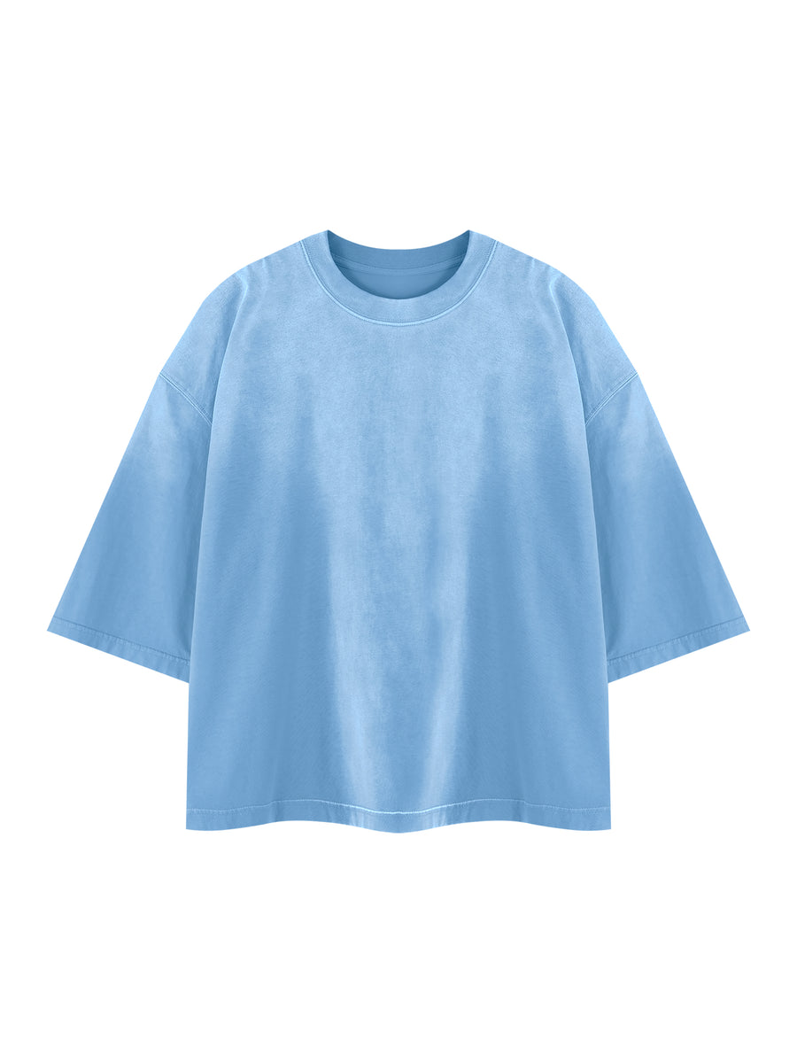 Unisex Vintage Wash Sunfade Boxy T-Shirt - MYN2O