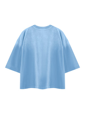 Unisex Vintage Wash Sunfade Boxy T-Shirt