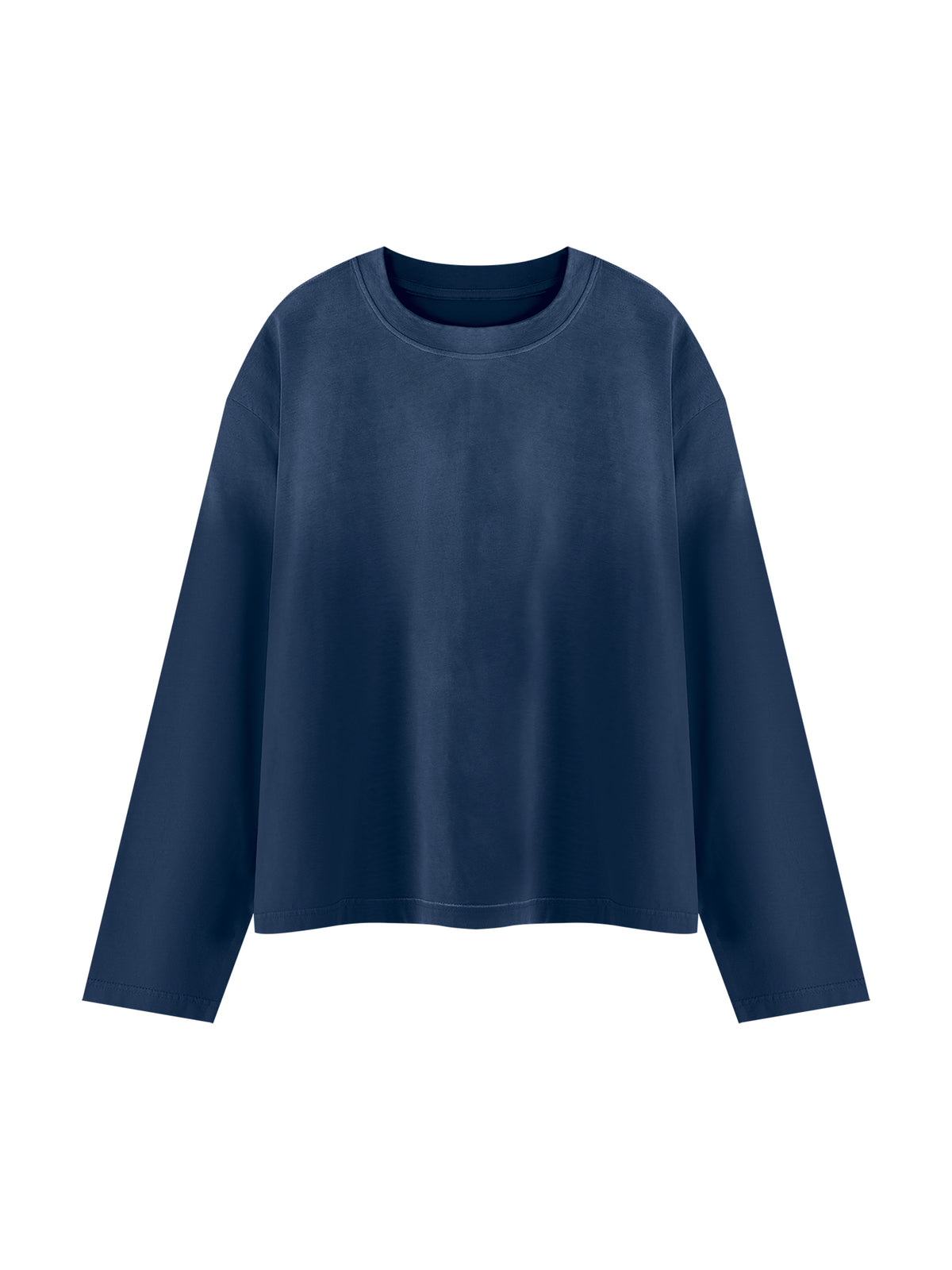 Unisex Sunfade Boxy Long Sleeve T-Shirt
