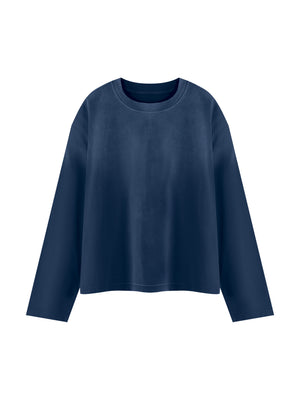 Unisex Sunfade Boxy Long Sleeve T-Shirt