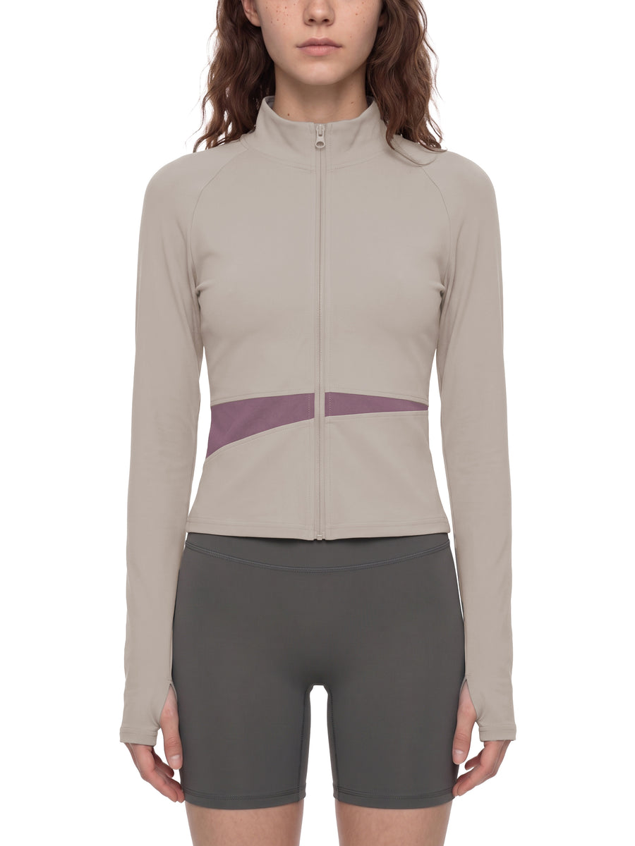 Women's Paneled Yoga Jacket