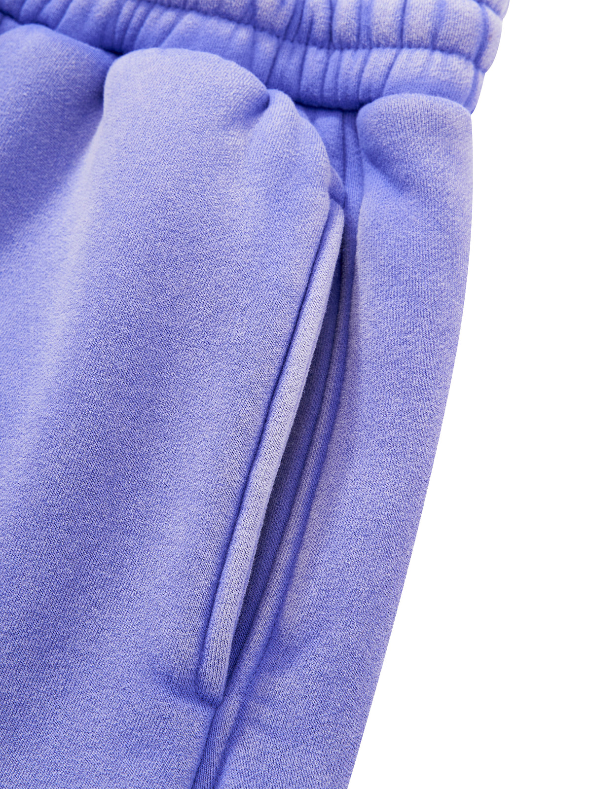 Unisex Vintage Wash Barrel Leg Fleece Sweatpants