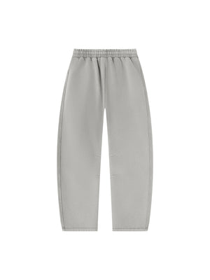 Unisex Vintage Wash Barrel Leg Fleece Sweatpants