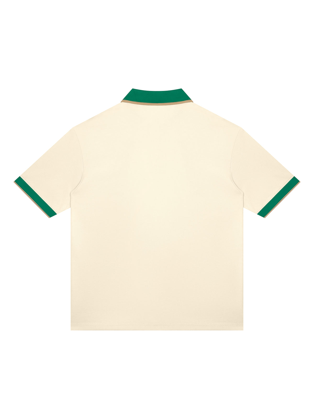 Unisex Color Block Polo Shirt