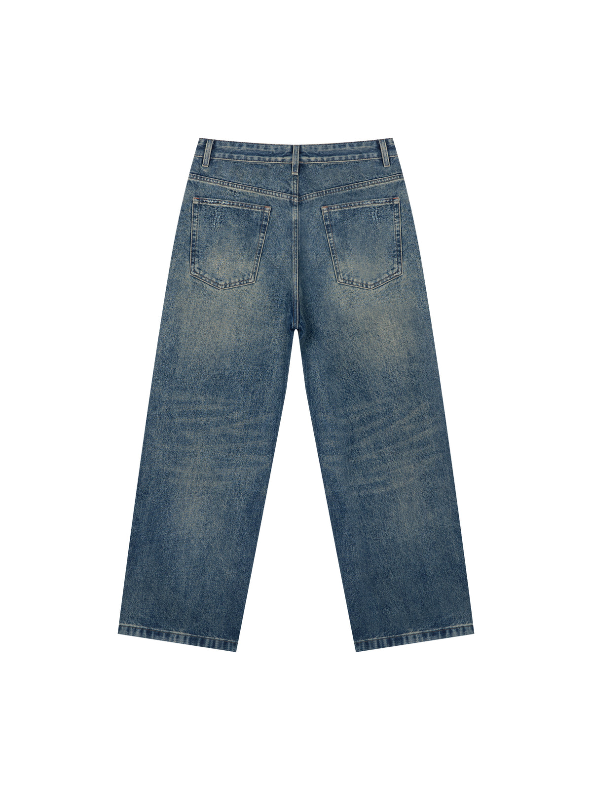 Men's Vintage Wash Denim Jeans