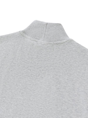 Women's Crop Mock Neck Sweatshirt