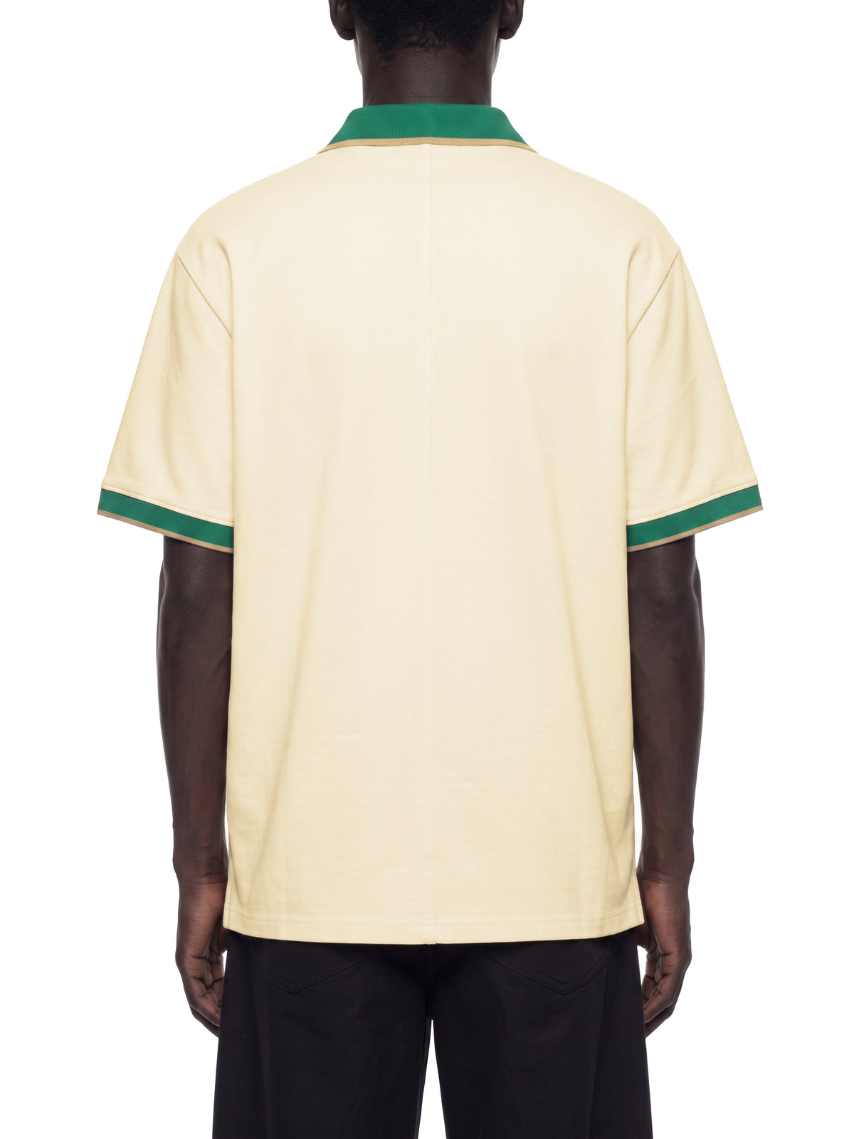 Unisex Color Block Polo Shirt