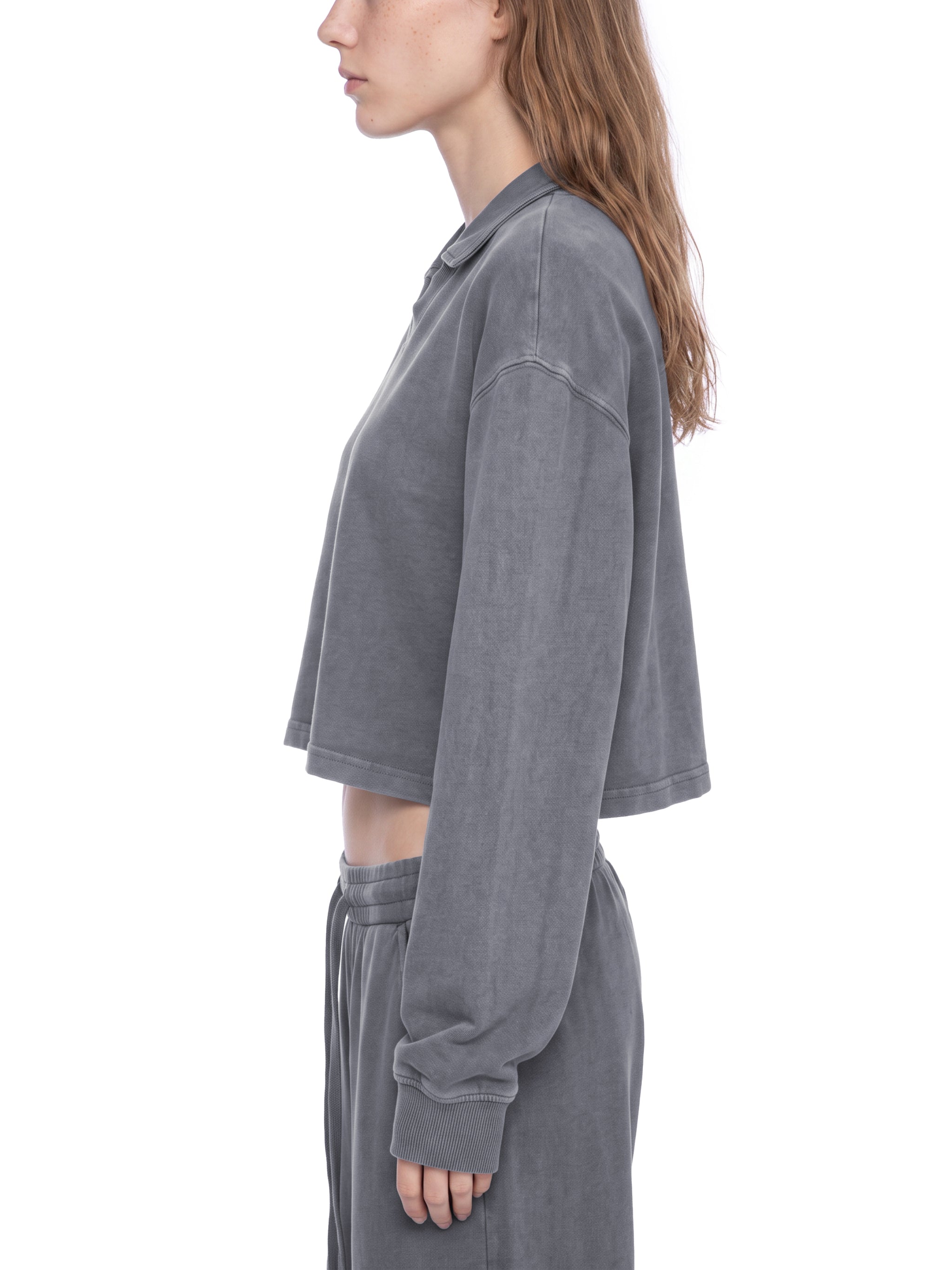 Women’s Vintage Wash Crop Sweatshirt