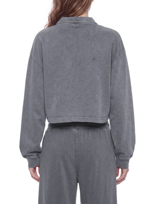 Women’s Vintage Wash Crop Sweatshirt