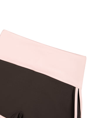 Women’s Color Block Yoga Shorts