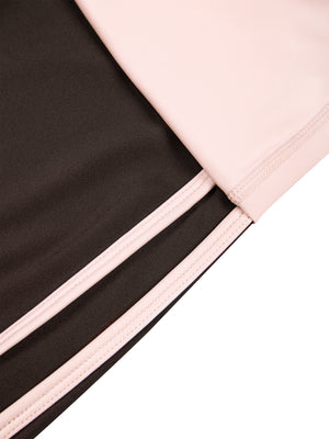 Women’s Color Block Yoga Shorts