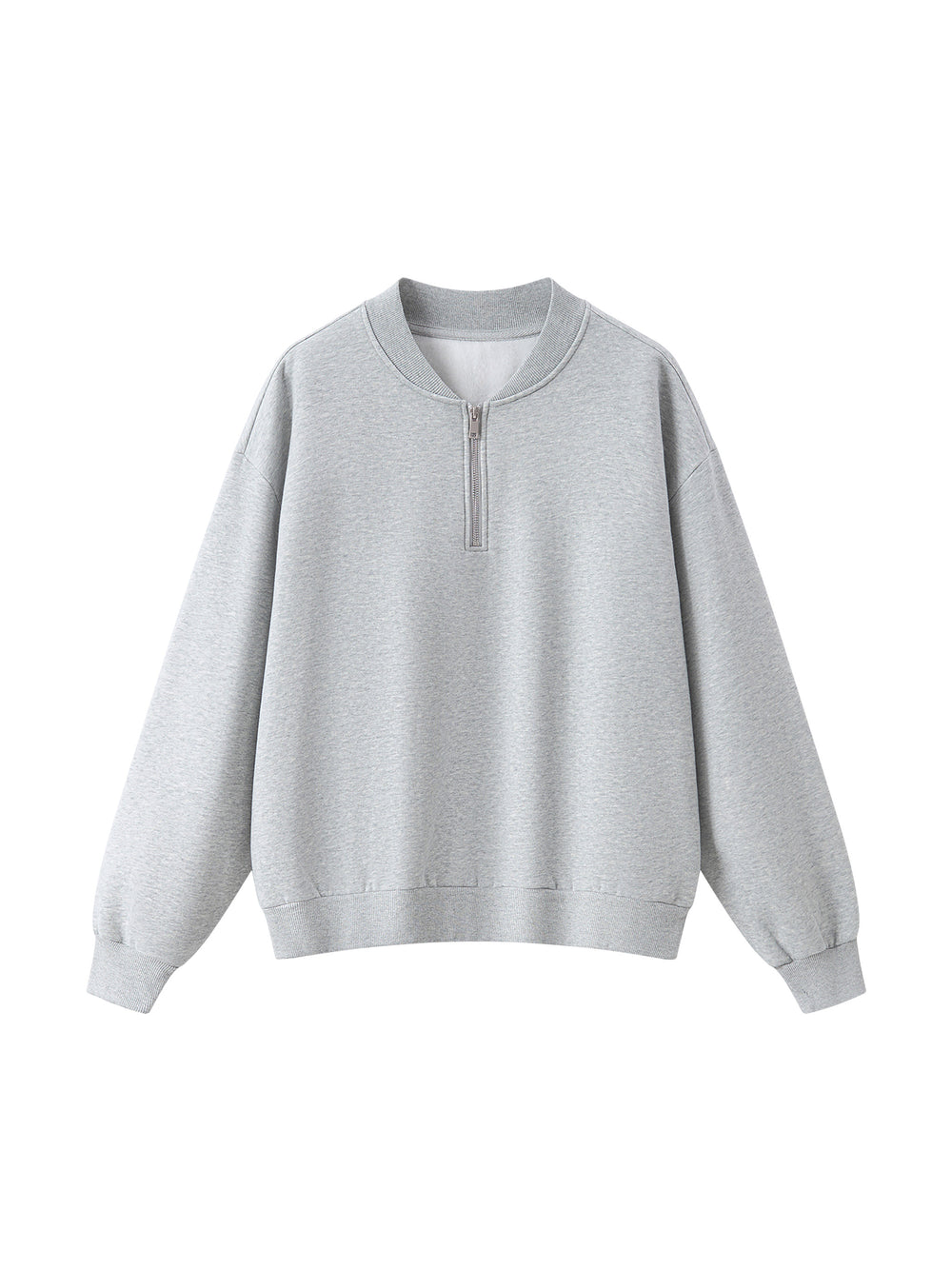 Unisex Vintage Wash Fleece Quarter Zip Sweatshirt