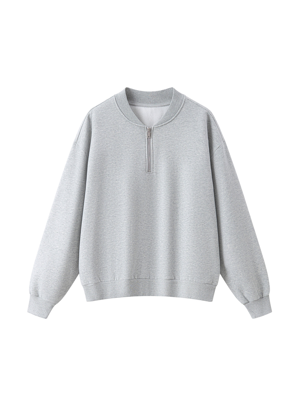 Unisex Vintage Wash Fleece Quarter Zip Sweatshirt