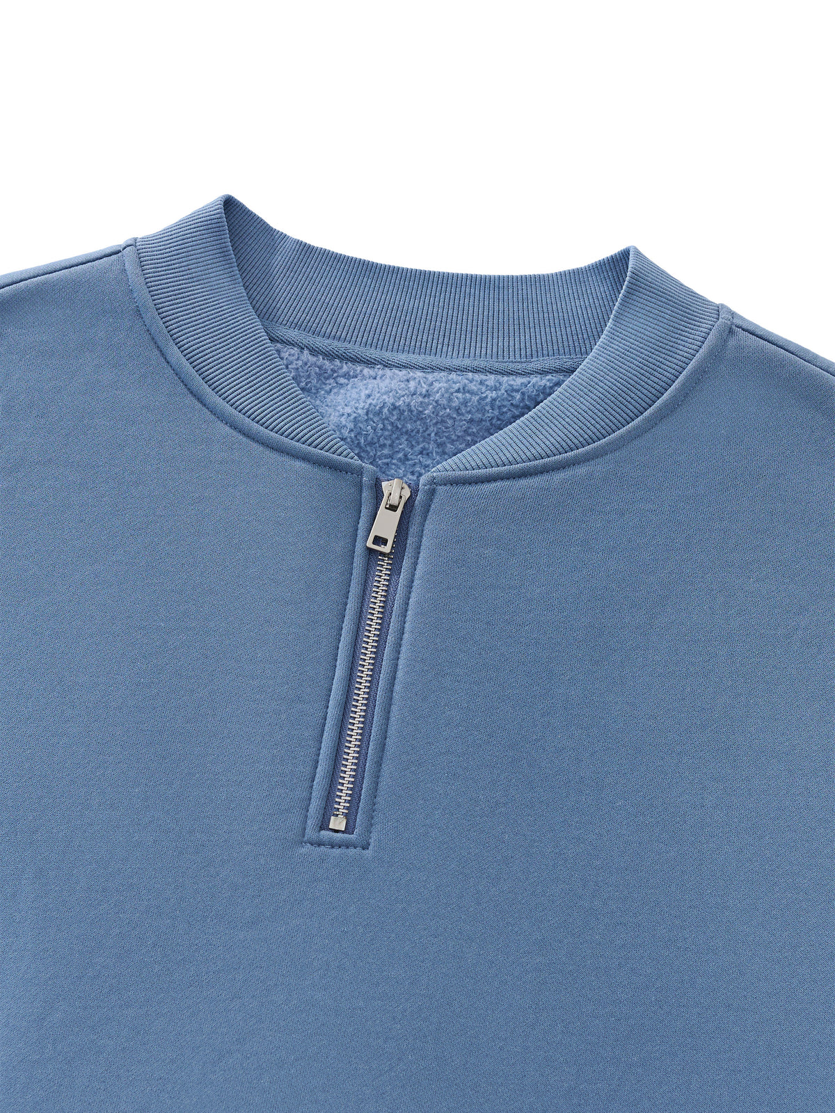 Unisex Vintage Wash Fleece Quarter Zip Sweatshirt