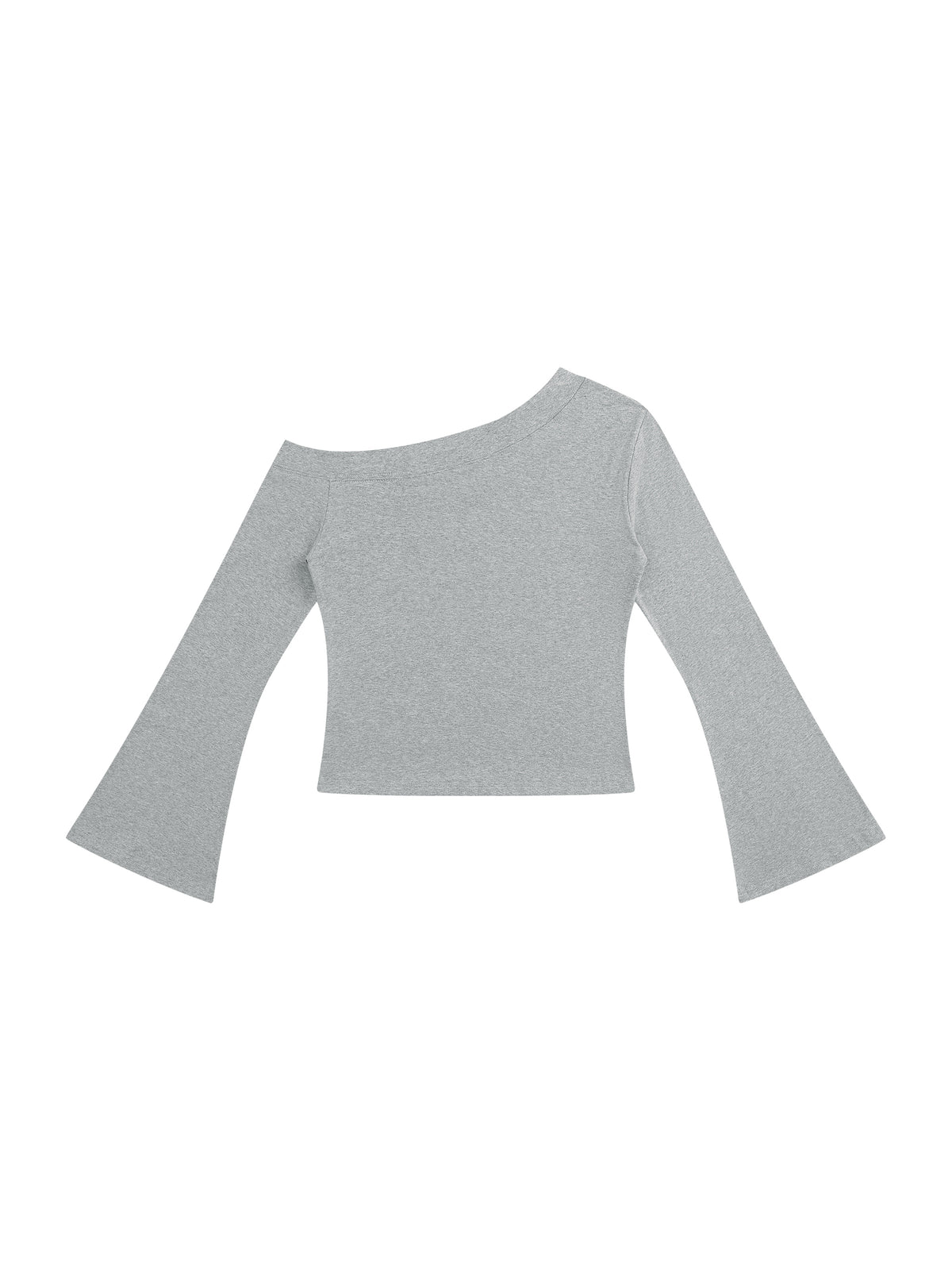 Women's Off-Shoulder Bell Sleeve T-Shirt