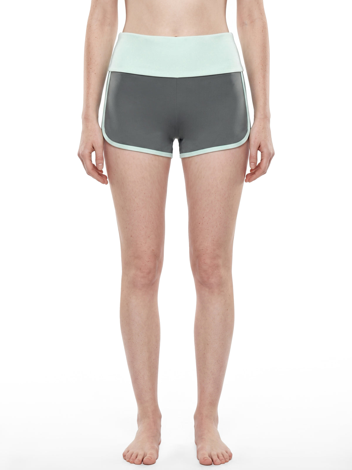 Women’s Color Block Yoga Shorts