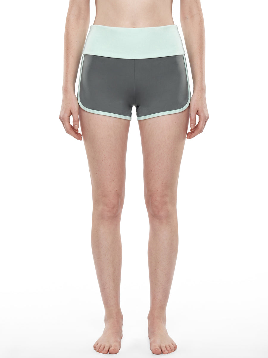 Women’s Color Block Yoga Shorts alternate view