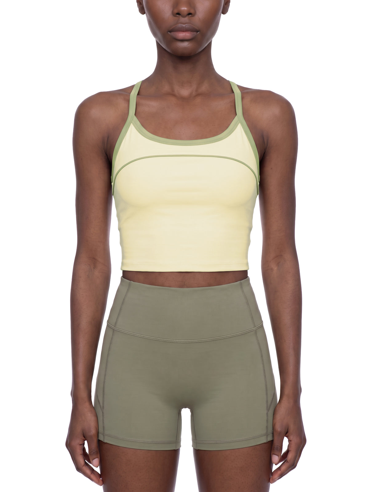 Women's Piping Yoga Tank Top
