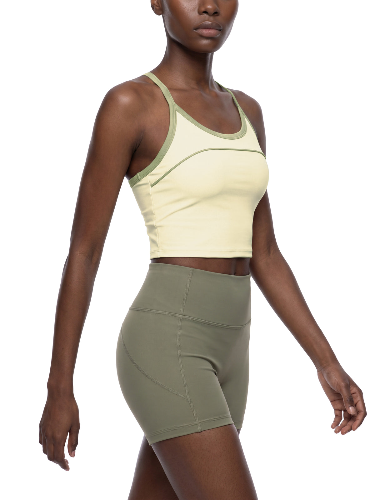 Women's Piping Yoga Tank Top