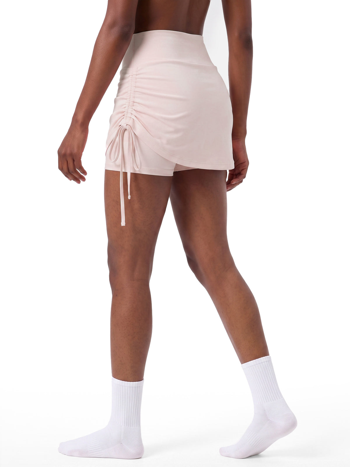 Women's Drawstring A-Line Yoga Skort