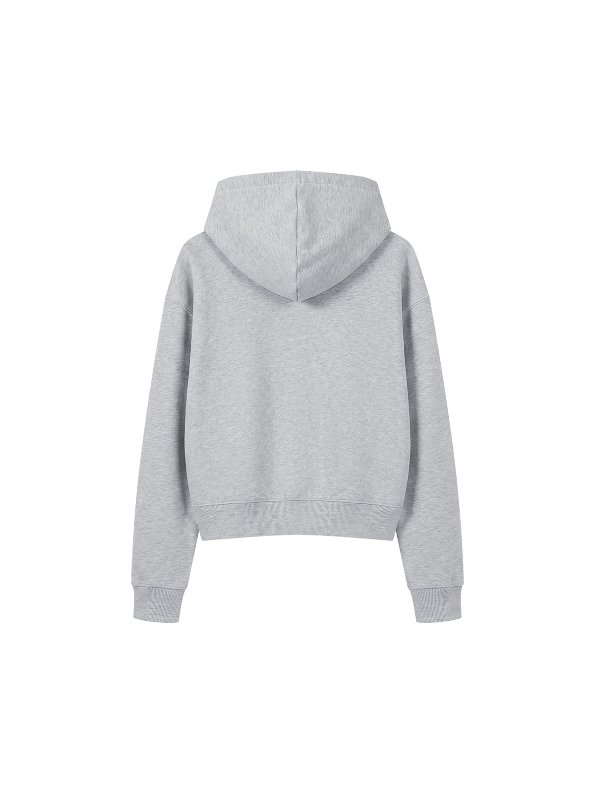 Women's Crop Full Zip Hoodie