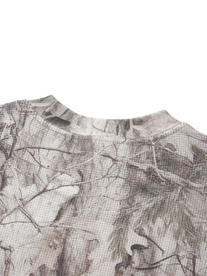 Unisex Tree Camo Waffle T-Shirt