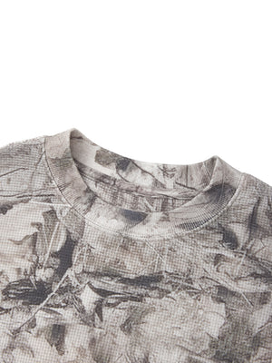 Unisex Tree Camo Waffle T-Shirt