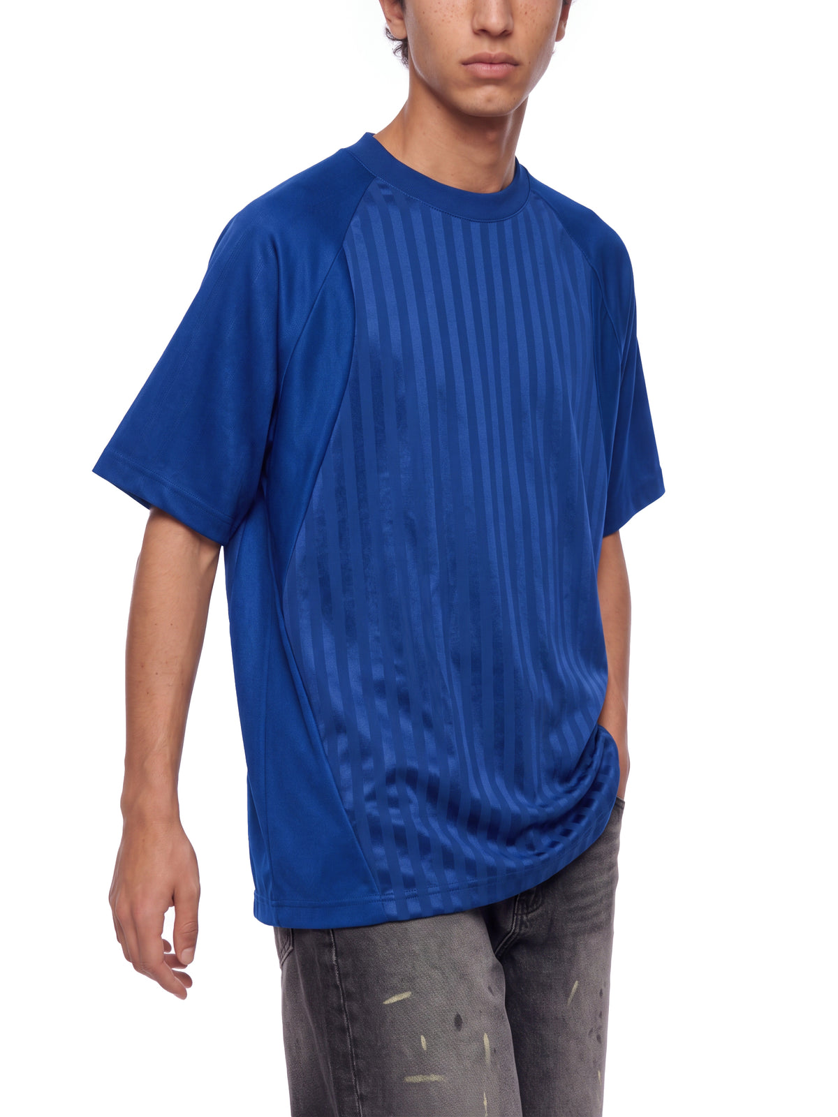 Unisex Striped Soccer Jersey