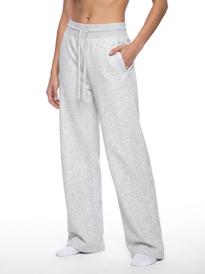 Women's Wide Leg Fleece Sweatpants
