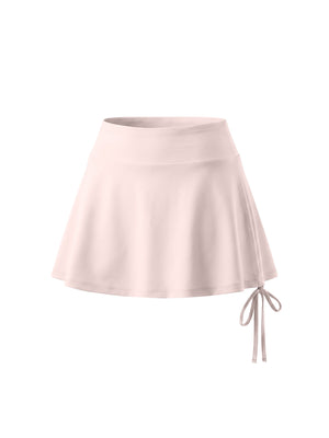 Women's Drawstring A-Line Yoga Skort