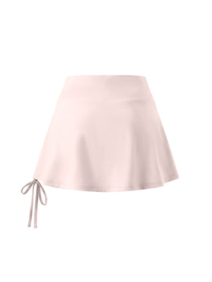 Women's Drawstring A-Line Yoga Skort